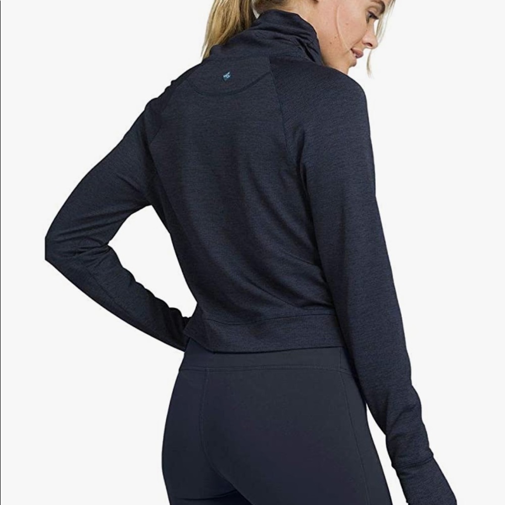 PrAna Navy Blue Gleeson Top